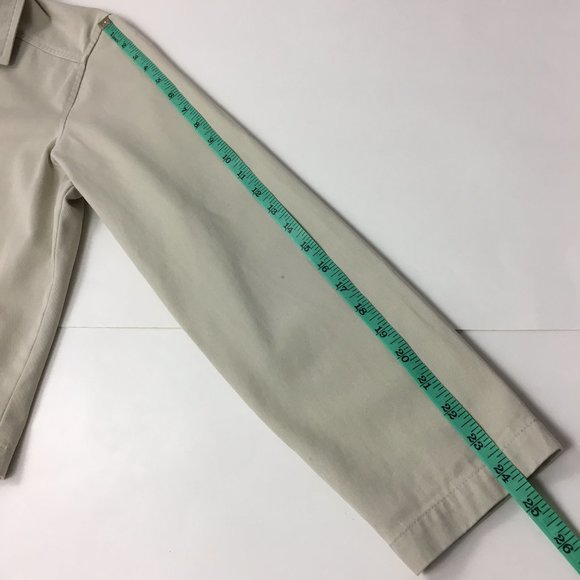 Old Navy Jacket Lightweight Flat Front Chino Style Women's Large - Picture 9 of 11